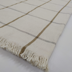 pie de cama rustico cuadros gris . 2 1/2 plazas. medidas 2.5 x 0.6